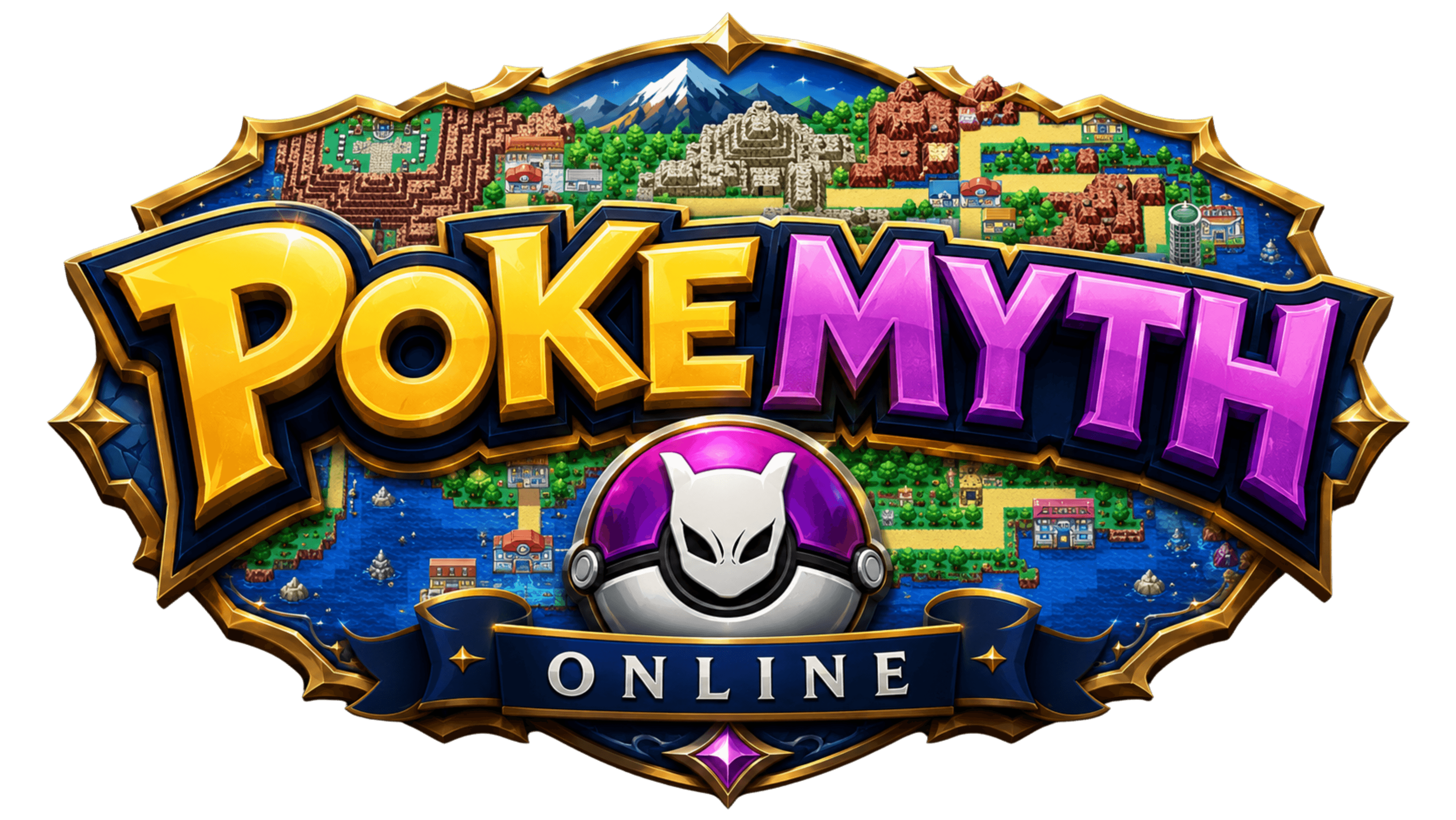 PokeMyth Online — logotipo oficial